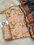 LINEN Digital Print 3pc 2025