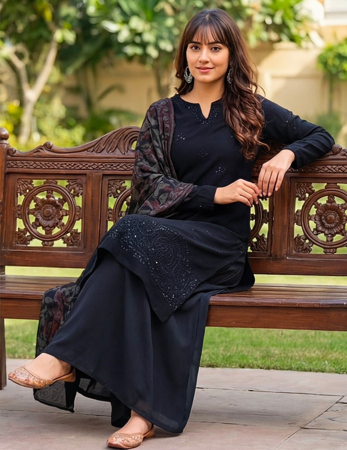 Bareeze DHANAK 3Pcs Heavy Embroidered Suit