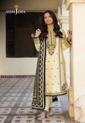 ASIM JOFA | Unstitched 3PCS LAWN EMBROIDERED SHIRT WITH MANAAR PRINTED DUPATTA AND TROUSER