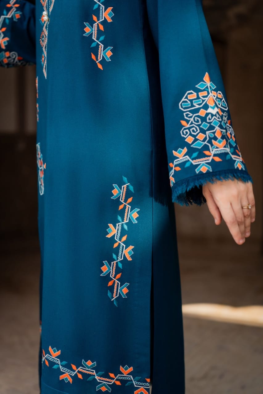 ZINC DHANAK 3Pcs Heavy Embroidered Suit