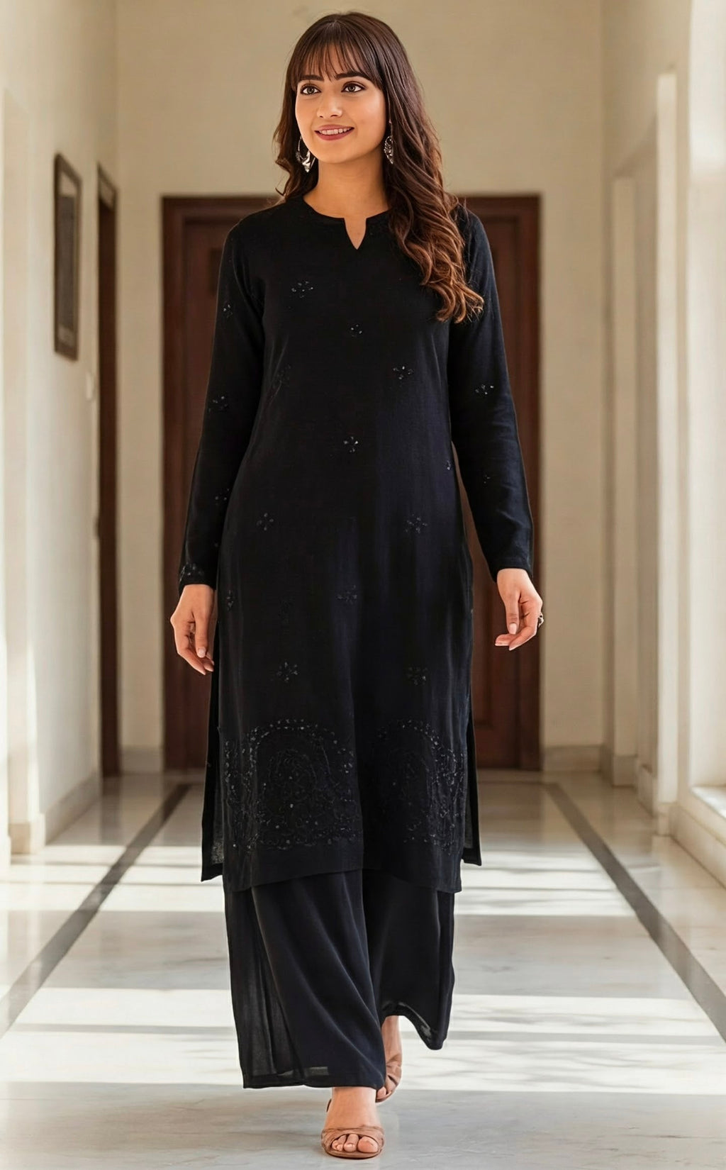 Bareeze DHANAK 3Pcs Heavy Embroidered Suit