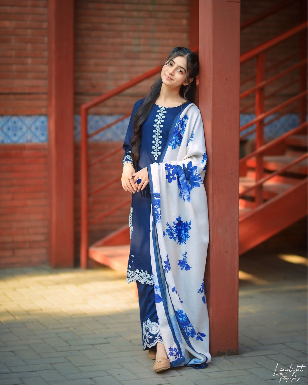 Luxury Dhanak Emb 3Pc D-06